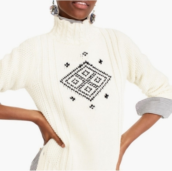 NWT The Reeds x J. Crew Side Button Swing Sweater - Picture 1 of 14